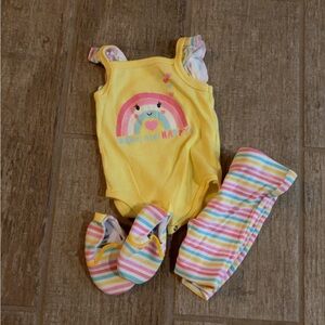 Baby girls 3-6 month 3pc set
